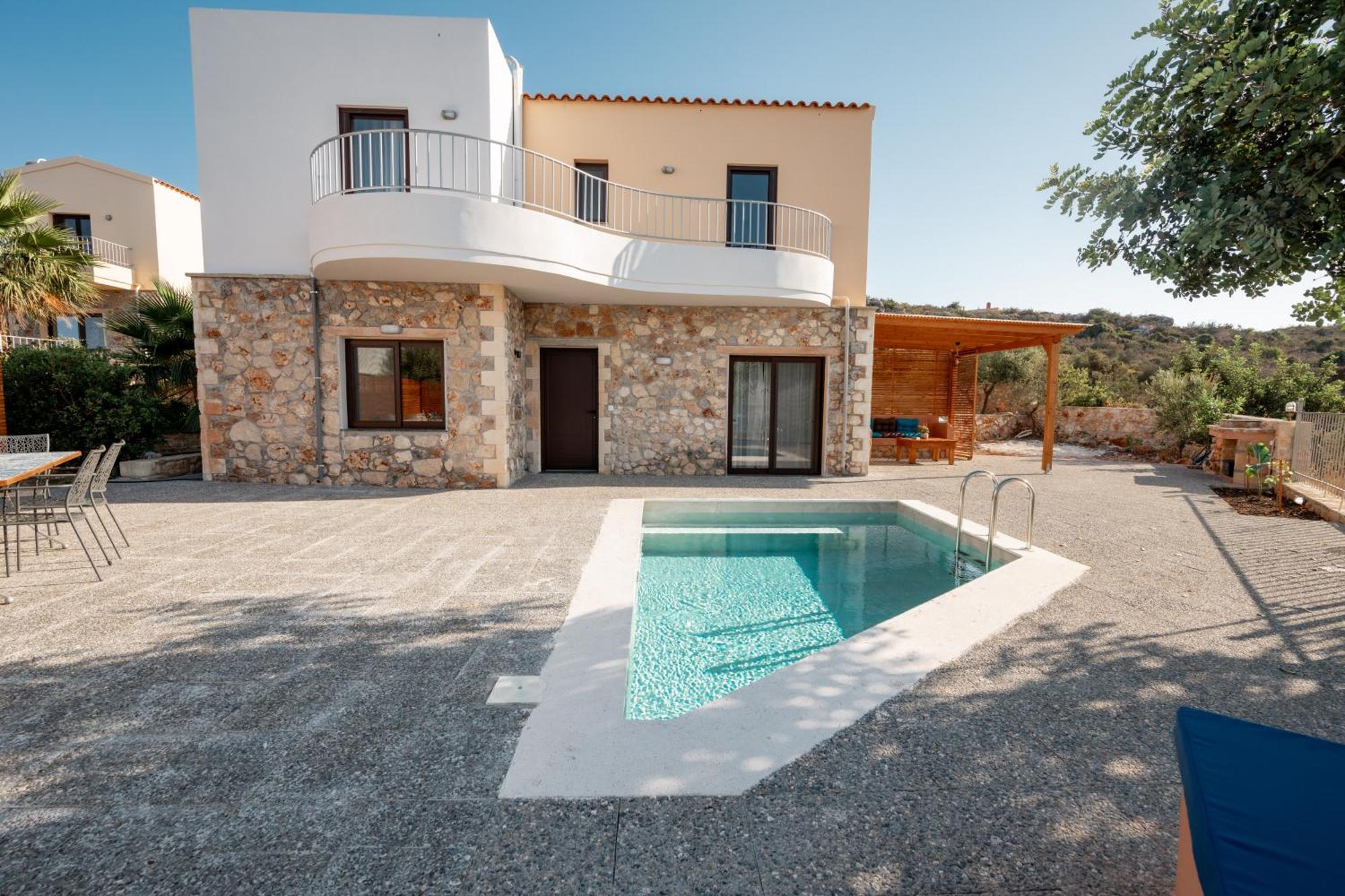 Istros Villas - With Pools, Bbq & Heated Spa Whirlpools, By Thinkvilla Korakiai Bagian luar foto