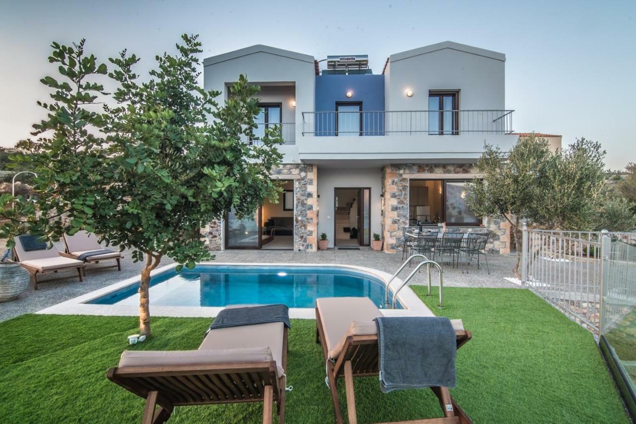 Istros Villas - With Pools, Bbq & Heated Spa Whirlpools, By Thinkvilla Korakiai Bagian luar foto