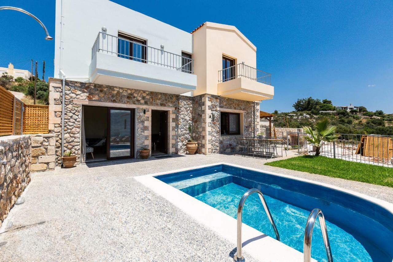 Istros Villas - With Pools, Bbq & Heated Spa Whirlpools, By Thinkvilla Korakiai Bagian luar foto