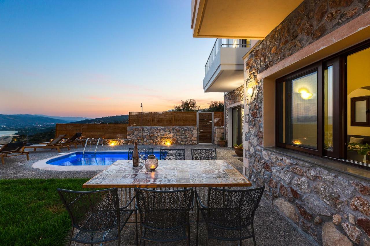 Istros Villas - With Pools, Bbq & Heated Spa Whirlpools, By Thinkvilla Korakiai Bagian luar foto